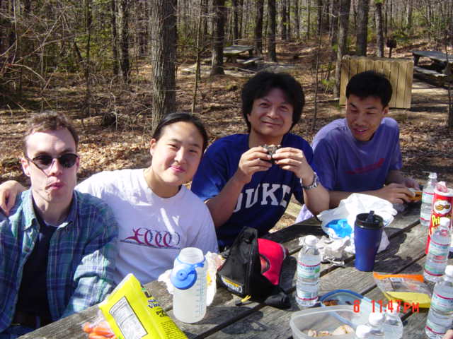 Picnic at Pilot Mt.
